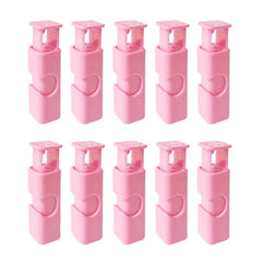 10pcs Sealing Clips Food Preservation Bag Clip Snack Fresh Food Storage