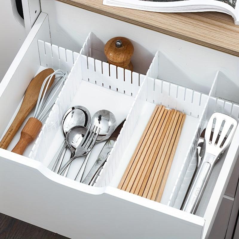 Adjustable Drawer Dividers for Efficient Storage and Organization