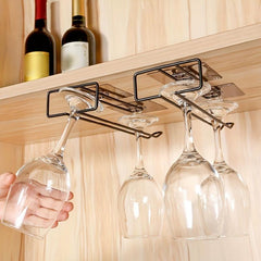 Wine Glass Holder Goblet Rack for Cabinet Kitchen Bar