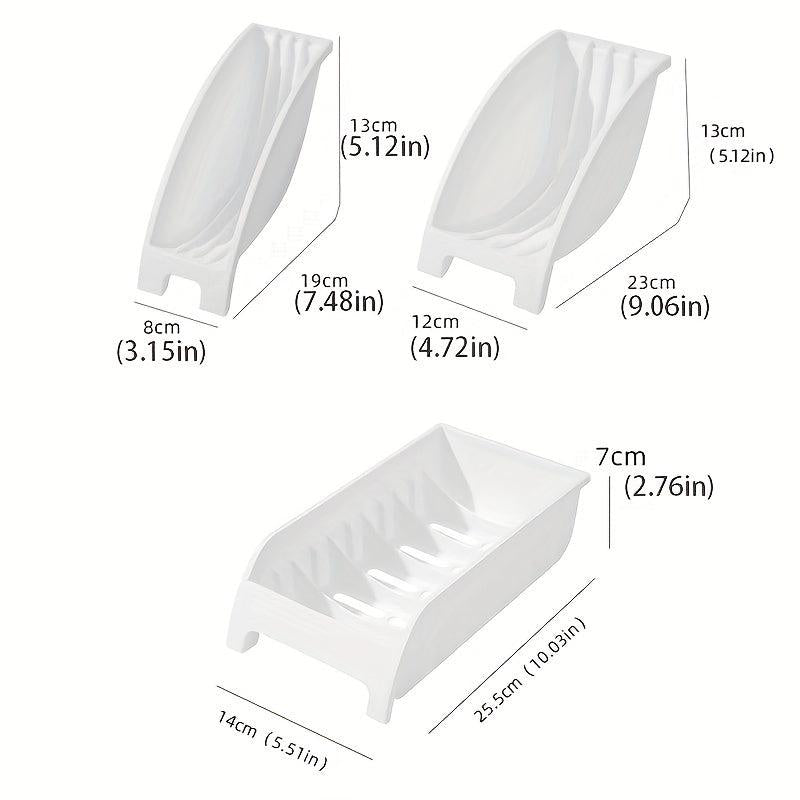 Dish Storage Rack Kitchen Plate Storage Rack Tableware Dinner Plate Rack
