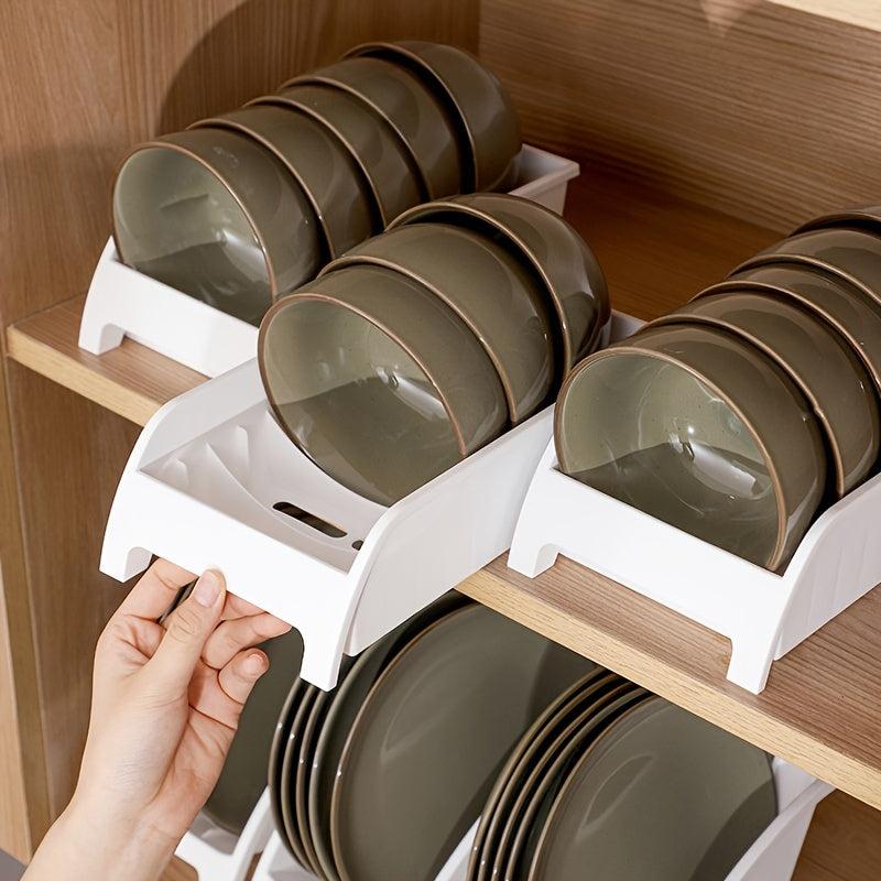 Dish Storage Rack Kitchen Plate Storage Rack Tableware Dinner Plate Rack