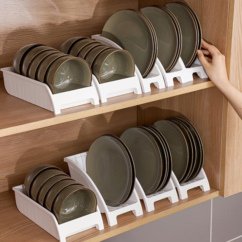 Dish Storage Rack Kitchen Plate Storage Rack Tableware Dinner Plate Rack