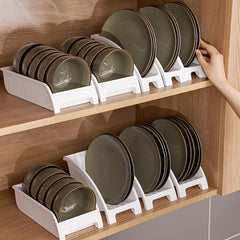 Dish Storage Rack Kitchen Plate Storage Rack Tableware Dinner Plate Rack