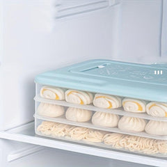 Dumpling Box Timing Transparent Refrigerator Quick freeze Preservation Box