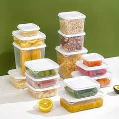 Transparent Refrigerator Storage Box for Food Freshness and Organization