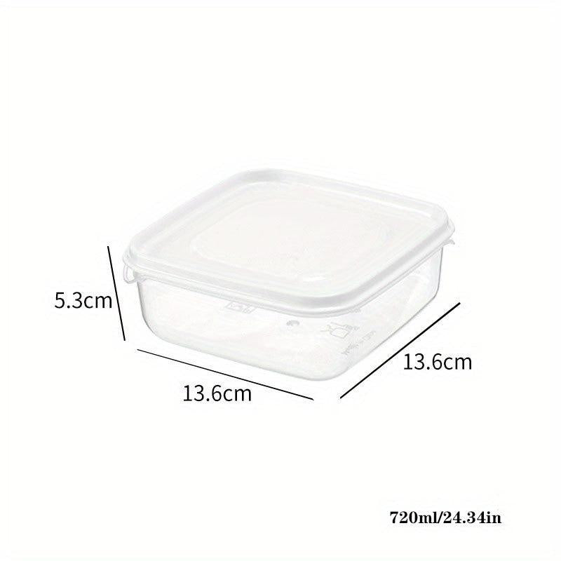 Transparent Refrigerator Storage Box for Food Freshness and Organization