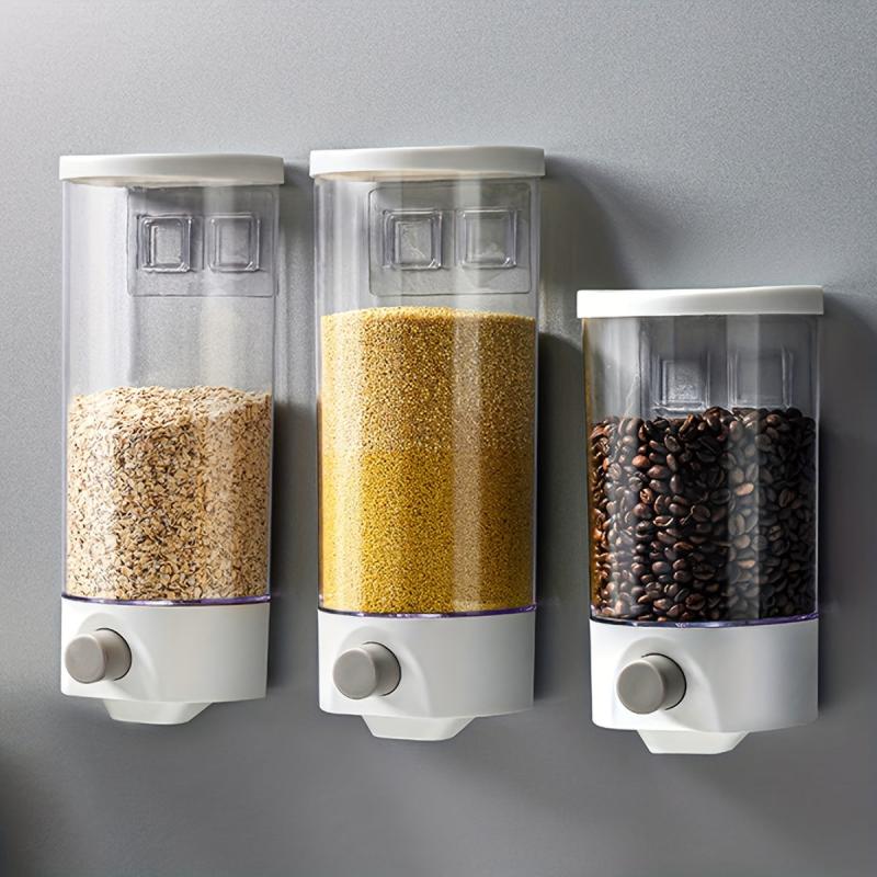 Wall Mounted Press Out Measuring Food Jar
