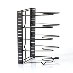 1pc Retractable Pot Lid Rack Shelf 8 Layer Pot Storage Rack