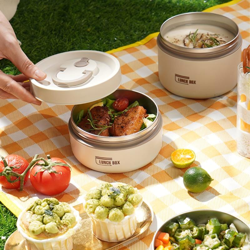 Leakproof Stainless Steel Thermal Lunch Box for Teens and Workers