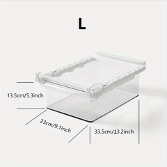 1pc PET Hanging Refrigerator Storage Box Drawer Vegetable Fruit Fresh keeping