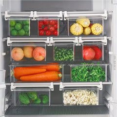 1pc PET Hanging Refrigerator Storage Box Drawer Vegetable Fruit Fresh keeping