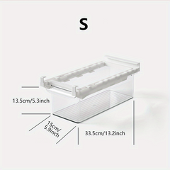 1pc PET Hanging Refrigerator Storage Box Drawer Vegetable Fruit Fresh keeping