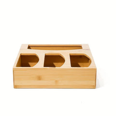 Bamboo Drawer Organizer Storage Box