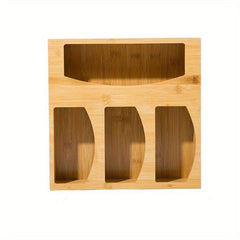 Bamboo Drawer Organizer Storage Box