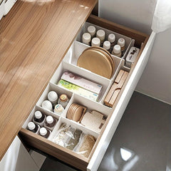 Right Angle Drawer Organizer Dish Lid Holder Kitchen Cabinet Organizer