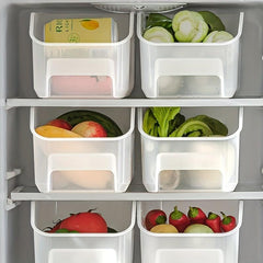 3pcs Refrigerator Organizer Bins for Vegetable and Fruit Storage