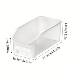 3pcs Refrigerator Organizer Bins for Vegetable and Fruit Storage