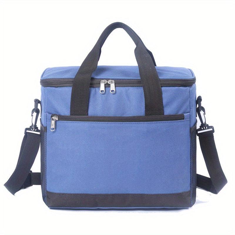 Insulated Lunch Bag Reusable Leakproof Cooler Bag w/ Adjustable Strap