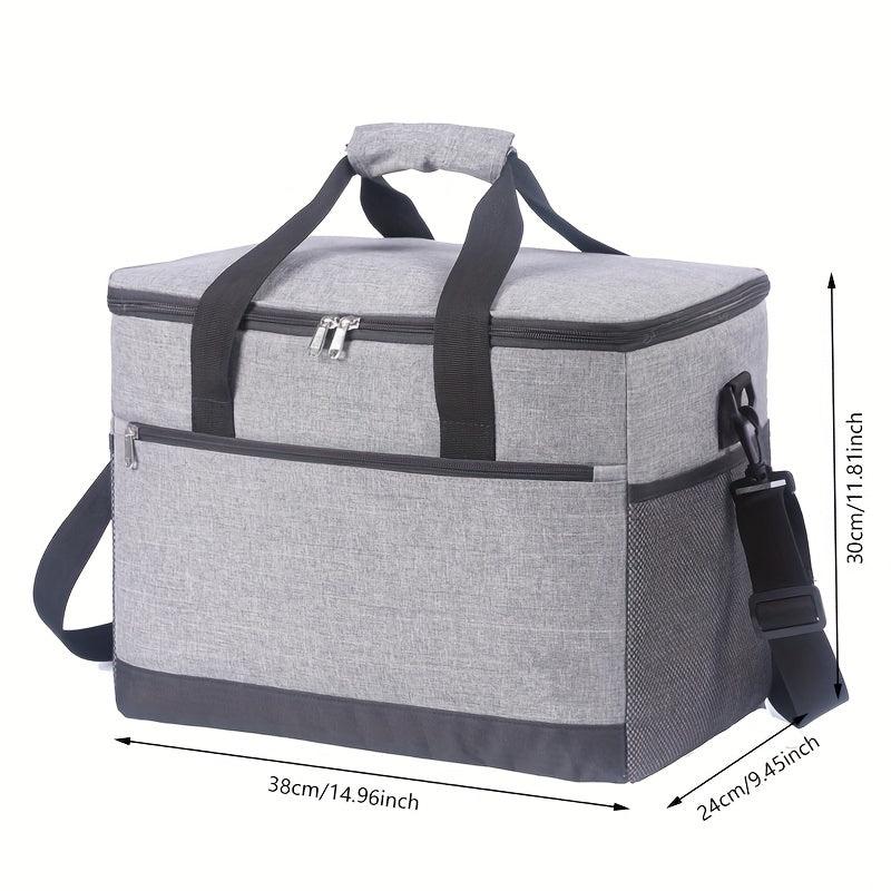 Insulated Lunch Bag Reusable Leakproof Cooler Bag w/ Adjustable Strap