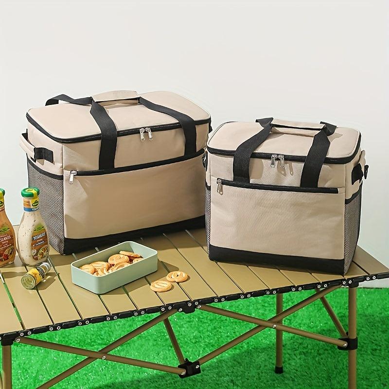 Insulated Lunch Bag Reusable Leakproof Cooler Bag w/ Adjustable Strap