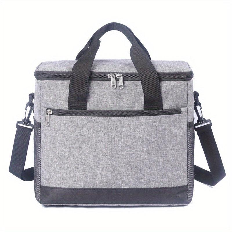 Insulated Lunch Bag Reusable Leakproof Cooler Bag w/ Adjustable Strap