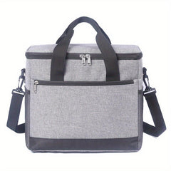 Insulated Lunch Bag Reusable Leakproof Cooler Bag w/ Adjustable Strap