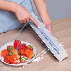 1pc Tear Kitchen Food Preservative Film Cutter Magnetic Refrigerator Safe