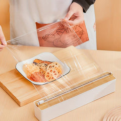 1pc Tear Kitchen Food Preservative Film Cutter Magnetic Refrigerator Safe