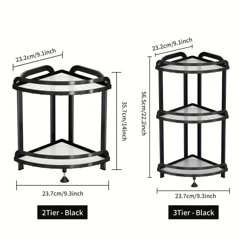 2-Tier Spice Rack Organizer Seasoning Condiment Storage for Countertop