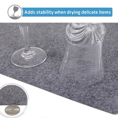 Waterproof Felt Shelf Liner Under Sink Mat Slip Non Adhesive Water Absorbent Mat