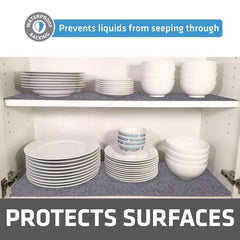 Waterproof Felt Shelf Liner Under Sink Mat Slip Non Adhesive Water Absorbent Mat