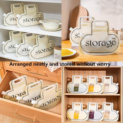 1pc Sealed Storage Bags With Nozzle For Grains Storage Household