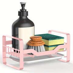 Sink Caddy Sponge Holder Kitchen Sink Organizer Countertop Sink Caddy