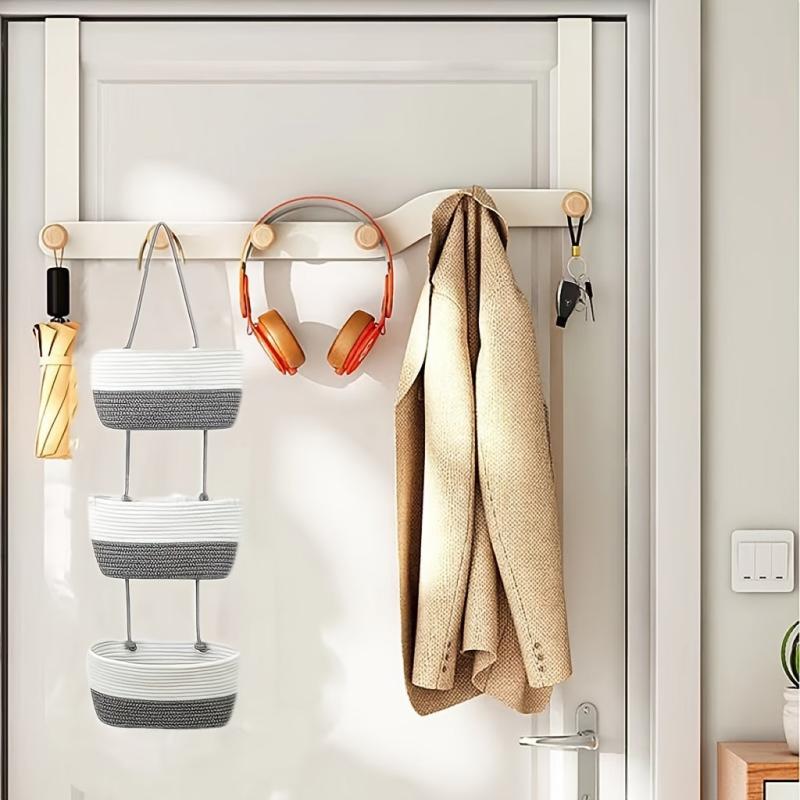 Bohemian Style 3 Layer Rope Hanging Basket For Kitchen Living Room Bedroom