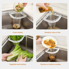 30 Mesh Bags Sink Filter Hanging Drain Rack Basket Strainer Kitchen Trash Storag