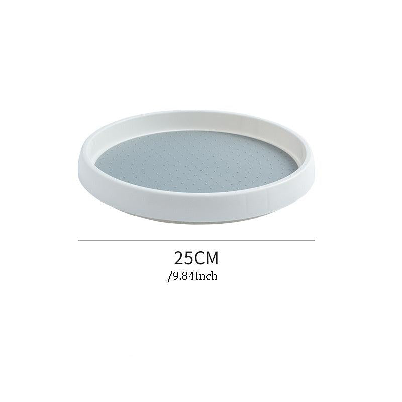 Rotatable Turntable Kitchen Storage Tray for Condiment Salt Sauce Vinegar