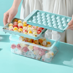 Round Ice Cube Trays with Tong & Shovel - Chilling Cocktails