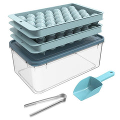 Round Ice Cube Trays with Tong & Shovel - Chilling Cocktails