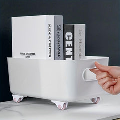 4pcs Storage Box Roller Wheels Sticky Wheels Household Furniture Casters