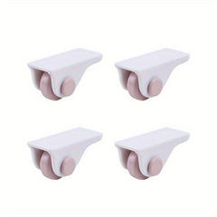 4pcs Storage Box Roller Wheels Sticky Wheels Household Furniture Casters