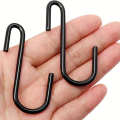 10pcs Heavy Duty S Hooks Hanging Hangers for Kitchen Bathroom Office