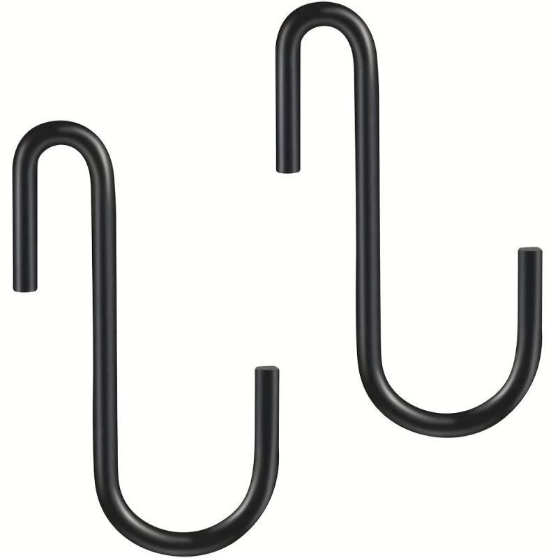 10pcs Heavy Duty S Hooks Hanging Hangers for Kitchen Bathroom Office