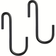 10pcs Heavy Duty S Hooks Hanging Hangers for Kitchen Bathroom Office