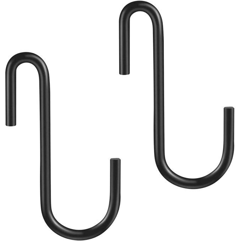 10pcs Heavy Duty S Hooks Hanging Hangers for Kitchen Bathroom Office