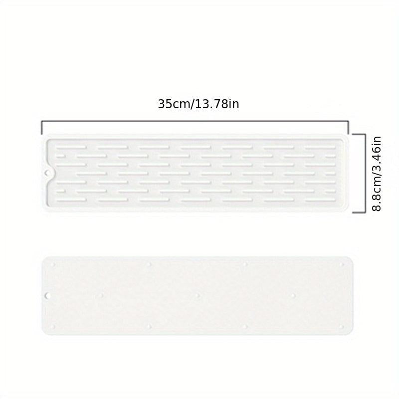 Waterproof Silicone Faucet Mat for Kitchen and Bathroom