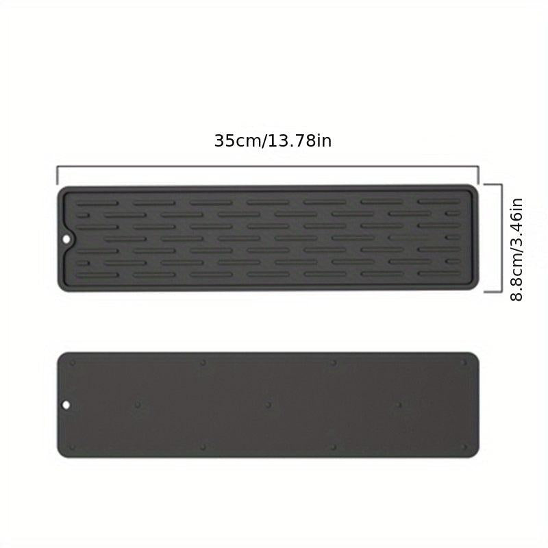 Waterproof Silicone Faucet Mat for Kitchen and Bathroom