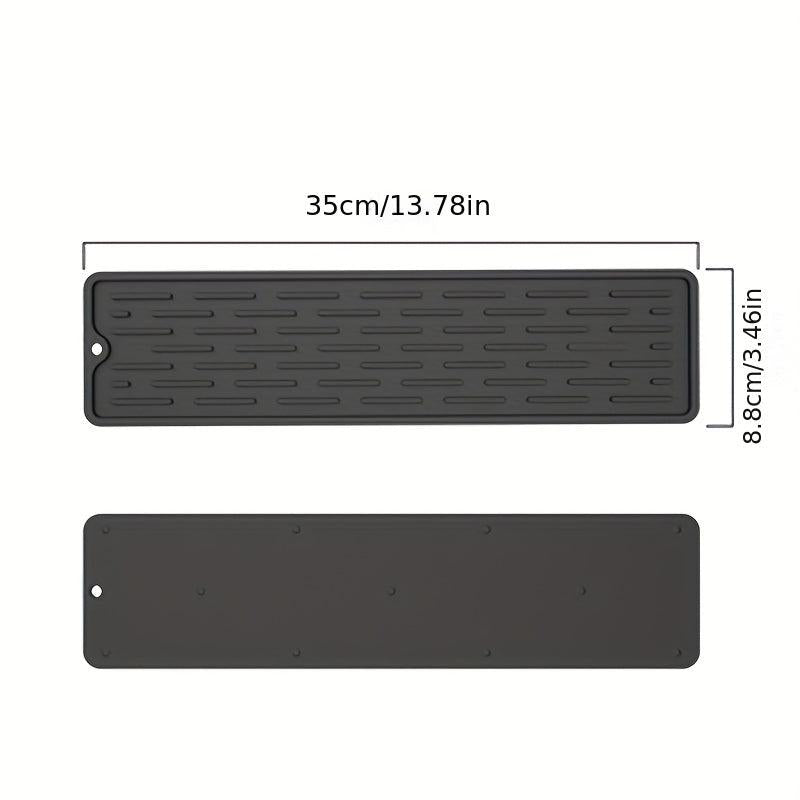 Waterproof Silicone Faucet Mat for Kitchen and Bathroom