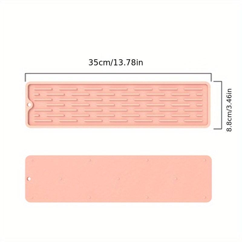 Waterproof Silicone Faucet Mat for Kitchen and Bathroom