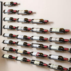 Red Wine Display Rack Lighted Bottle Holder Home Hotel Decoration