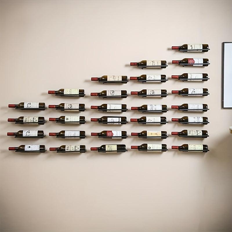 Red Wine Display Rack Lighted Bottle Holder Home Hotel Decoration